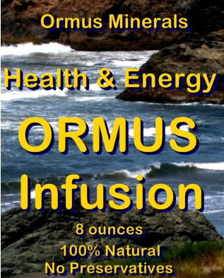 Ormus Minerals -Health and Energy Ormus Infusion